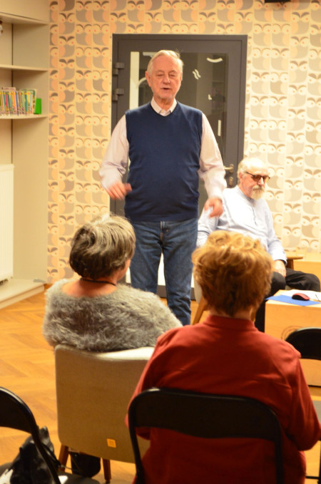 Dwaj Panowie po spacerze 19.10.2023 Zdjęcie ze spotkania