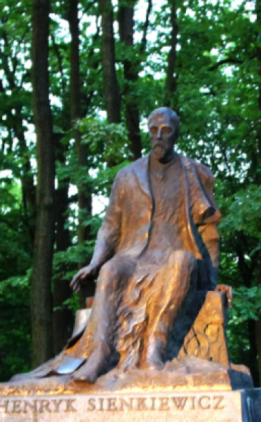 3. Henryk Sienkiewicz, Łazienki Królewskie