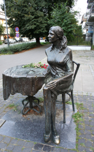 10. Agnieszka Osiecka, Saska Kępa