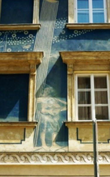 Polichromia Krystyny  Kozłowskiej, Mostowa 8